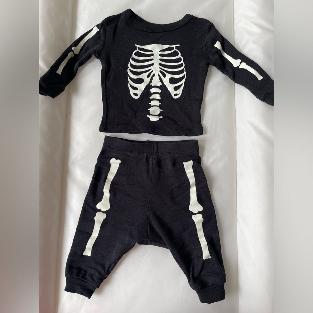 Baby 2 piece Skeleton 0-3M